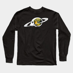 Spaced Out- Yellow Long Sleeve T-Shirt